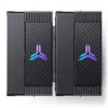 Dissipador CPU Jonsbo CR-3000E Dual-Tower RGB ARGB, dissipador de ar Dual-Tower para CPUs