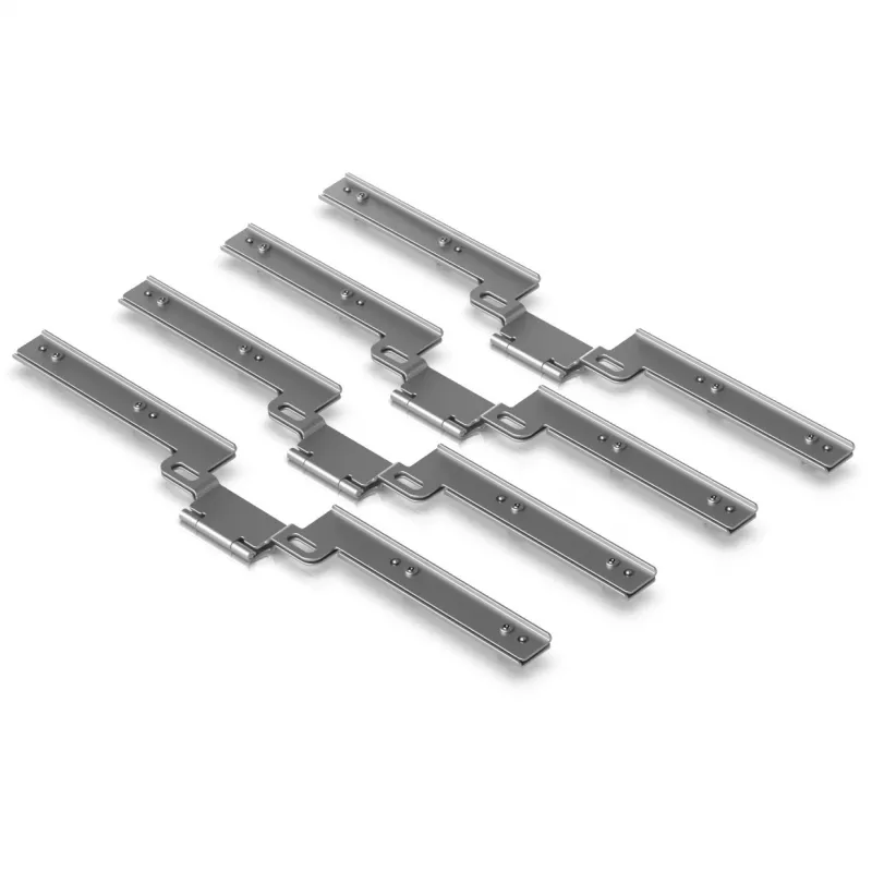 Kit de empilhamento para rack Ubiquiti UACC-Rack-Stacking-Kit 12U prateado