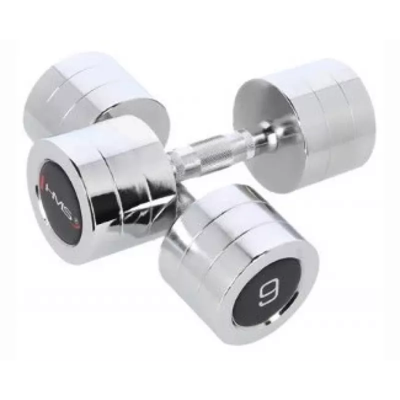 HMS Fitness CHD09 Haltere de peso fixo 9 kg 2 unid.