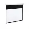 Tela elétrica 100 16:9 120 265x150 branco mate com comando