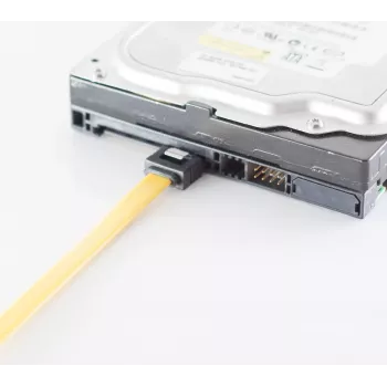 Cabo de dados SATA ShiverPeaks BS78246-0.5Y 6 Gb/s, amarelo, 0,5 m