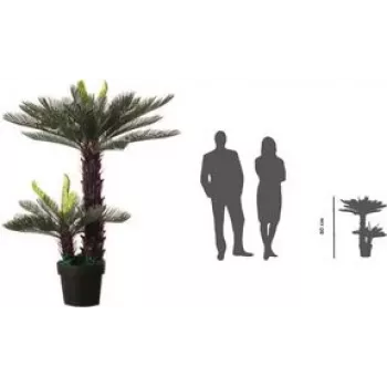 Planta artificial Paperflow PACYC80, verde, para interiores