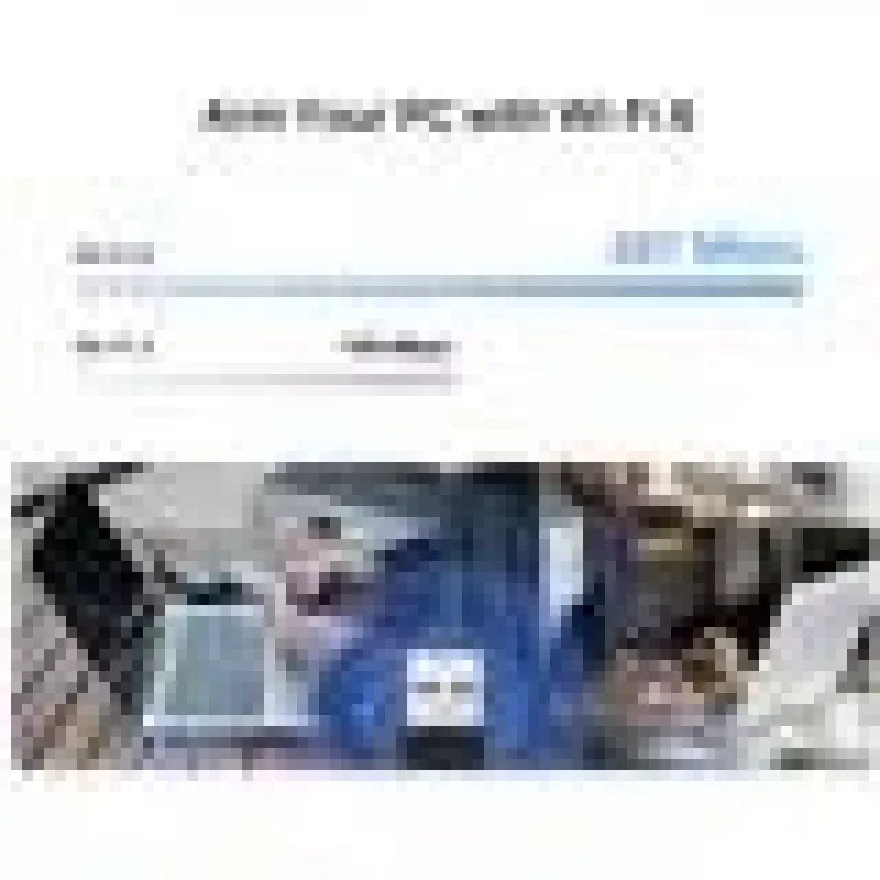 Mercusys MA14N AX3000 Nano adaptador USB Wi-Fi, até 287 Mbps