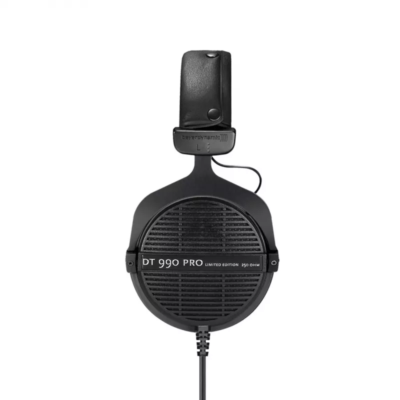 Auscultadores de estúdio abertos Beyerdynamic DT 990 PRO 250 Ohm Black Limited Edition