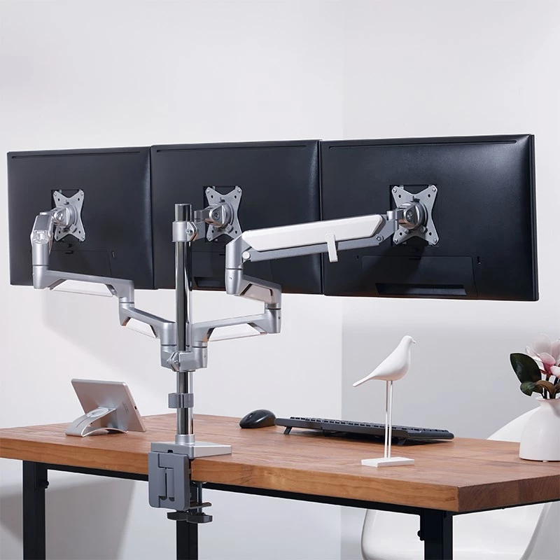Suporte/mesa para monitor LogiLink BP0090 68,6 cm (27) secretária prateado