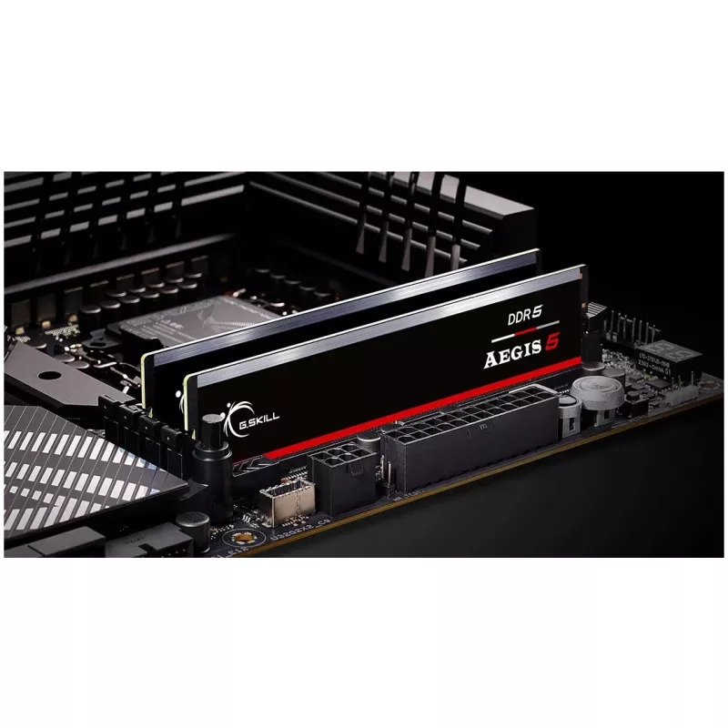 DIMM 32 GB DDR5-6000, memória RAM preta, F5-6000J3636F32GX1-IS, Aegis 5, INTEL XMP, AMD EXPO