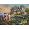 Thomas Kinkade: Painter of Light – Disney, Sweethearts Mickey & Minnie, puzzle 1000 peças