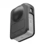 Capa em silicone com proteção de objetiva PULUZ para DJI Osmo 360 (preto)