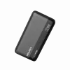 Power Bank CANYON PB-240, 25000mAh PD140W powerbank com ecrã, tamanho 160,0x82x27 mm, peso 508±10g, cinzento-escuro