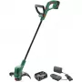 Aparador de relva com bateria EasyGrassCut 18-260, 18 volts (verde/preto, 2x bateria de iões de lítio 2,0 Ah, POWER FOR ALL ALLIANCE)