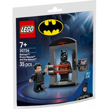 Bricks Super Heroes 30726 Batman: Bruce Wayne e o Batsuit