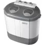 Máquina de lavar Camry Premium CR 8052 de carga superior 3 kg cinzento, branco