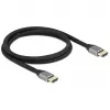 Cabo HDMI DeLOCK Ultra High Speed 48 Gbps 8K 60 Hz cinzento 1 m
