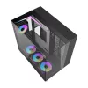 Caixa para computador Darkflash TH285 (preto) + 4 ventoinhas