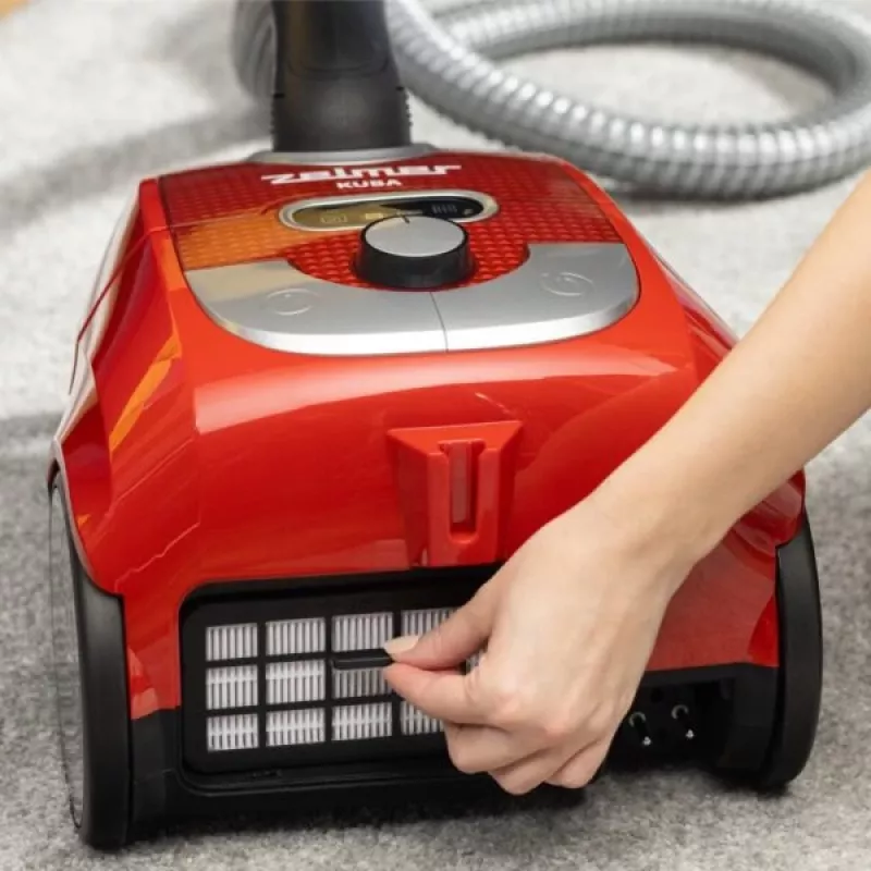 Aspirador Zelmer ZVC335 Kuba vermelho
