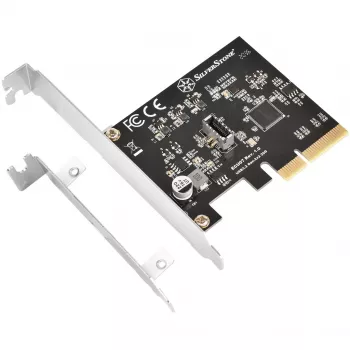 Placa de expansão SILVERSTONE SST-ECU07 USB 3.0 PCIe — Adaptador PCI Express USB 3.0