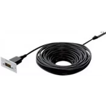 Cabo HDMI Kindermann Konnect 50 alu 25 m — 4K 60Hz, cabo HDMI passivo
