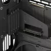 Caixa de PC HAVN HS 420 VGPU, Midi-Tower, E-ATX, vidro temperado, cabo riser PCIe-5.0 - preto