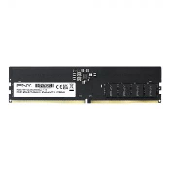Memória RAM para desktop PNY 8GB DDR5 5600 DIMM (MD8GSD55600-SB)