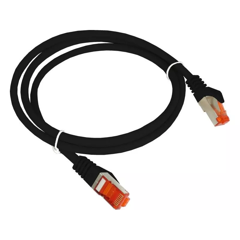Cabo de rede AVIZIO KKS6CZA1.0 preto 1 m Cat6 F/UTP (FTP)