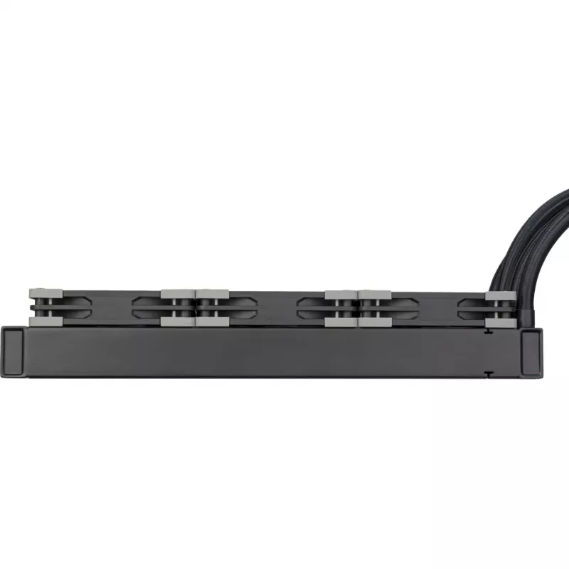 Radiador SILVERSTONE SST-XE360PDD refrigeração líquida 360mm, preto/prateado
