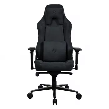 Cadeira gaming para PC Arozzi Vernazza Supersoft Pure preta, peso máximo do utilizador 145 kg