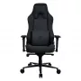 Cadeira gaming para PC Arozzi Vernazza Supersoft Pure preta, peso máximo do utilizador 145 kg