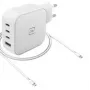 Carregador para dispositivos móveis Tucano MA-GAN100-EU-W universal branco AC carregamento rápido
