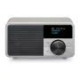 Rádio de mesa Sangean DDR-7 Glacier Silver com sintonizador digital e Bluetooth