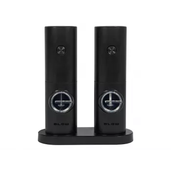 Moinho elétrico de sal e pimenta com janela BLOW SP-01