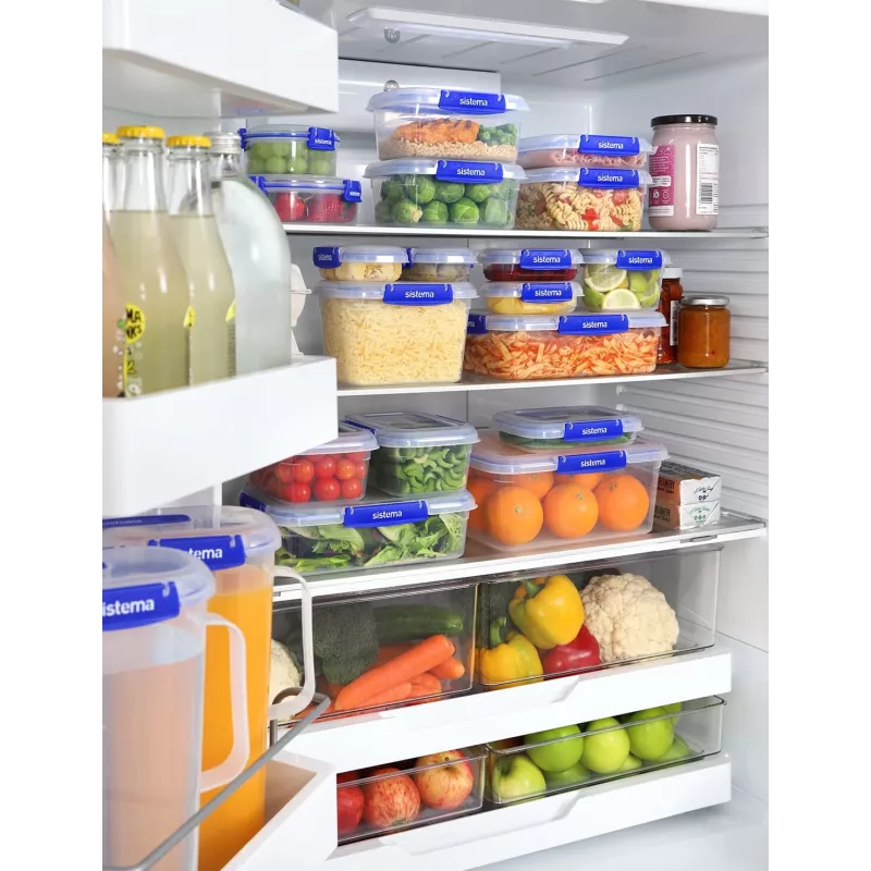 Sistema plástico Sistema 881650, recipiente, quadrado, 1,15 l, transparente, plástico, Nova Zelândia