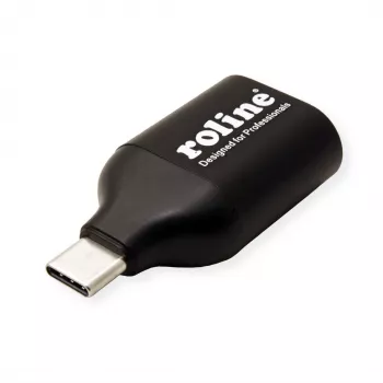 ROLINE 12.03.3228 Adaptador gráfico USB 1920 x 1080 píxeis preto (12.03.3228)