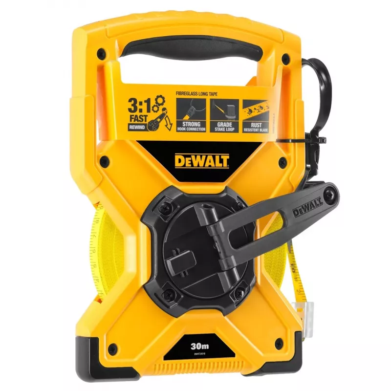 DeWALT DWHT34218-0 fita métrica de fibra de vidro 30 m