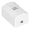 Tomada de rede LANBERG RJ-45 OU6-0001-W, Cat6, branco