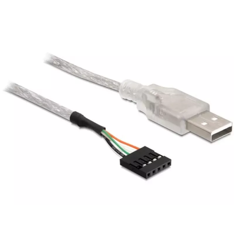 Cabo DeLOCK 83078 USB 2.0-A macho para pin header, 70 cm