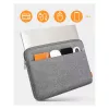 Bolsa sleeve Inateck LB01005 para dispositivos até 33,8 cm (13,3 polegadas), cinzenta