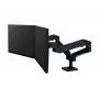 Ergotron LX Pro - kit de montagem (braço duplo) - modular - para 2 ecrãs LCD - lado a lado - alumínio - preto - tamanho do ecrã: até 68,6 cm (até 27 polegadas) (45-686-292)