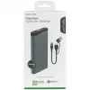 Powerbank 4Smarts VoltHub Pro 10000mAh 22.5W com Quick Charge, PD gunmetal *Select Edition*