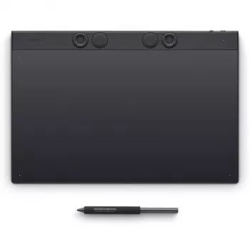 Mesa digitalizadora Wacom Intuos Pro Large preta 349 x 195 mm USB/Bluetooth