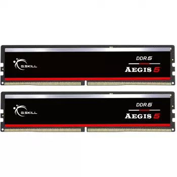 DIMM 64 GB DDR5-5600 (2x 32 GB) Dual-Kit, memória RAM preta, F5-5600J3636D32GX2-IS, Aegis 5, INTEL XMP, AMD EXPO