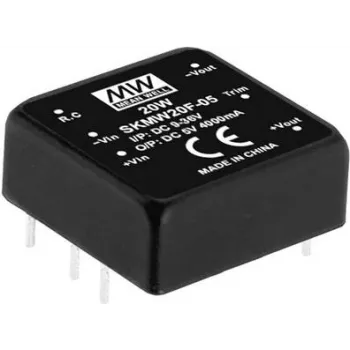 Adaptador de tensão MEAN WELL SKMW20G-03 20 W entrada 18–75 V