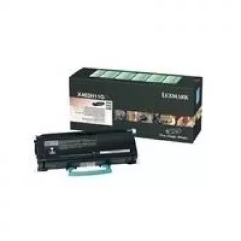 Lexmark - alta capacidade - preto - original - cartucho de toner LCCP, LRP - para Lexmark X463de, X464de, X466de, X466dte, X466dwe (X463H11G)
