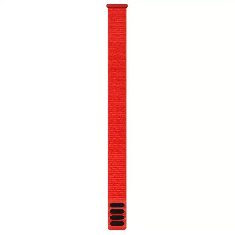 Pulseira de relógio Garmin UltraFit 22 mm nylon flame red (010-13306-12)