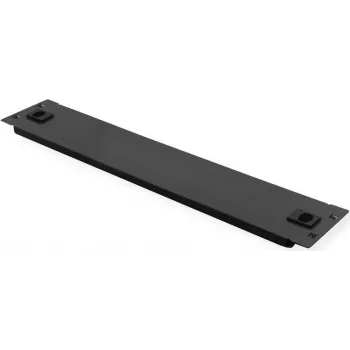 Painel cego para rack ROLINE – preto, RAL 9005 – 2 U – 48,3 cm (19 polegadas)
