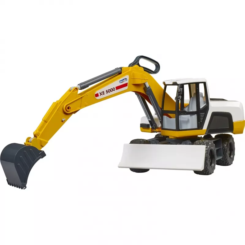 Escavadora BRUDER 03413 idade recomendada 2 anos material ABS