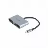 DICOTA D32064 Estação de acoplamento para dispositivos móveis Tablet/Smartphone/Portátil Prateado