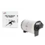 TB Print TBEB-DK22243 rolo de etiquetas para Brother, 102 mm x 30,48 m, preto sobre branco