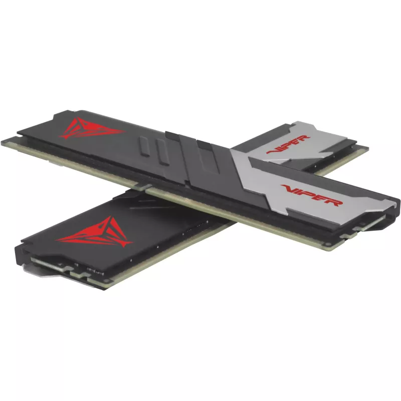DIMM 64 GB DDR5-6400 (2x 32 GB) Dual-Kit, memória RAM preta, PVV564G640C32K, Viper Venom, INTEL XMP