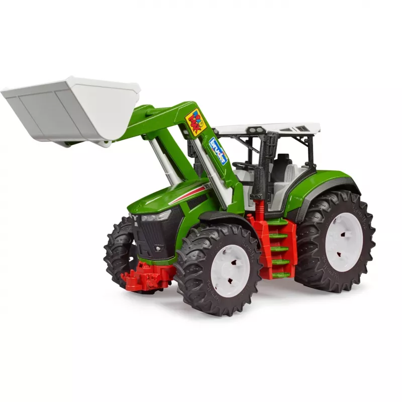 Trator BRUDER com carregador frontal modelo BR-03451 – trator de brincar robusto com carregador móvel