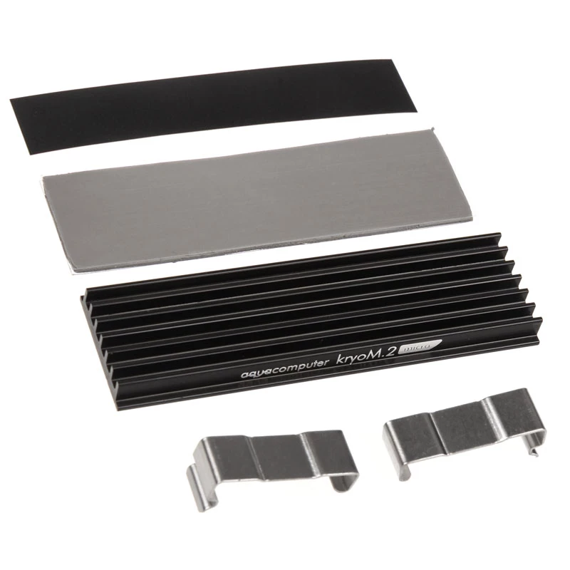 Aqua Computer kryoM.2 micro dissipador passivo para SSD M.2 2280